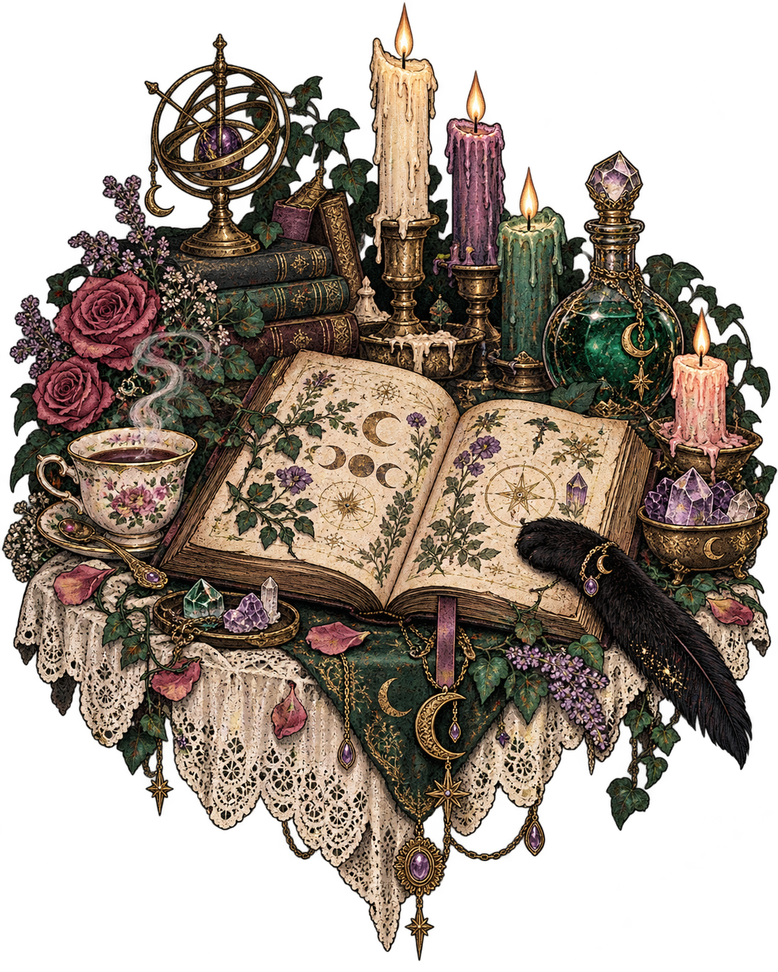 Witchcraft & Magic original artwork